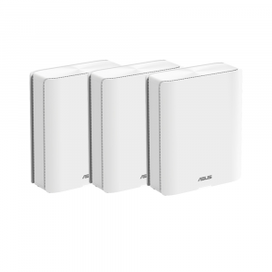 ASUS ZenWiFi BQ16 BE25000 Quad Band WiFi 7 Smart Home AiMesh System Dual 10G ports, 3-Pack