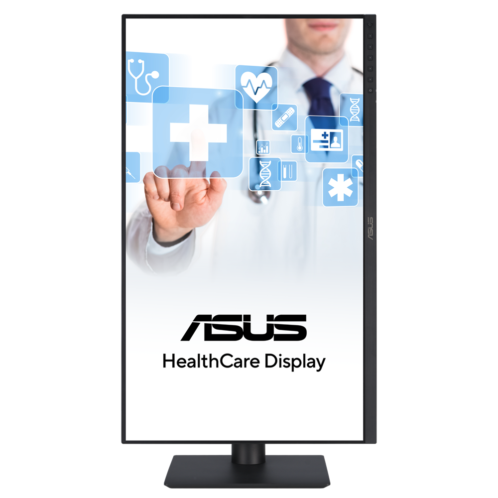 ASUS 24" HA2441A HealthCare, Antibacterial, Anti-Glare, Low-Reflection, Eye Care+, Compliant with DICOM, QHD IPS Daisy Chain Rotatable Monitor - Image 2