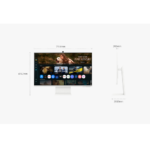 SAMSUNG 32" M8 FM801 Vision Ai Smart Monitor 4K 60Hz HDR VA sRGB USB-C 65W Speaker Camera Mic, Warm White - Image 4