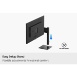 SAMSUNG 37" ViewFinity S8 D800 4K 60Hz 5ms VA HDR USB-C 90W KVM LAN Adjustable Monitor - Image 6