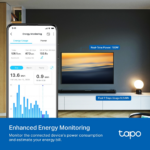 TP-Link Tapo P304M 4 Ports Smart WiFi Power Strip Socket Extension, 1.5m - Image 6