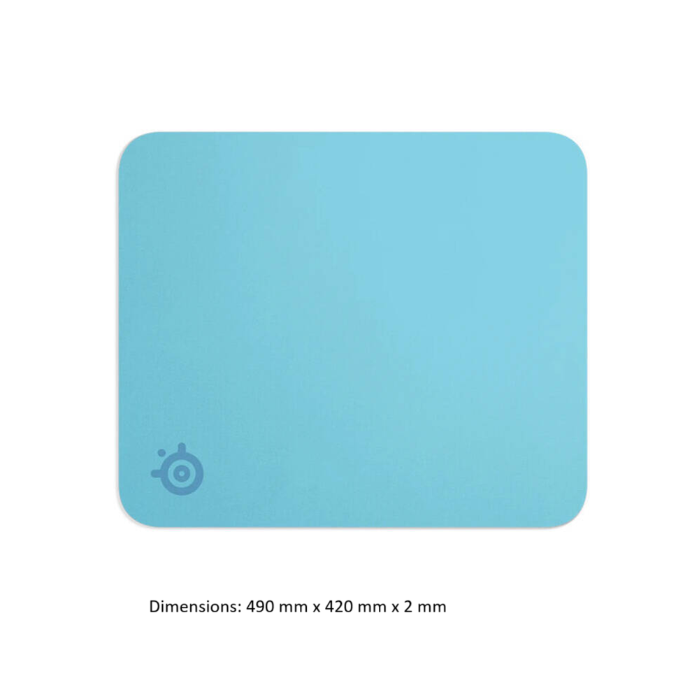 SteelSeries 63462 QcK L: Aqua, Large Gaming Mouse Pad