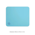 SteelSeries 63459 QcK M: Aqua, Medium Gaming Mouse Pad