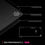 SteelSeries 63431 QcK Performance XL - Speed Gaming Mouse pad - Image 4