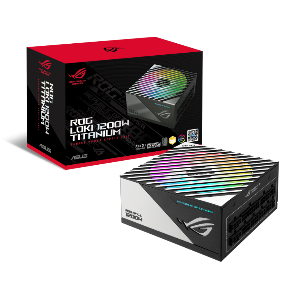ASUS ROG LOKI SFX-L 1200W Titanium ATX 3.1 PCIe 5.1 PSU Power Supply