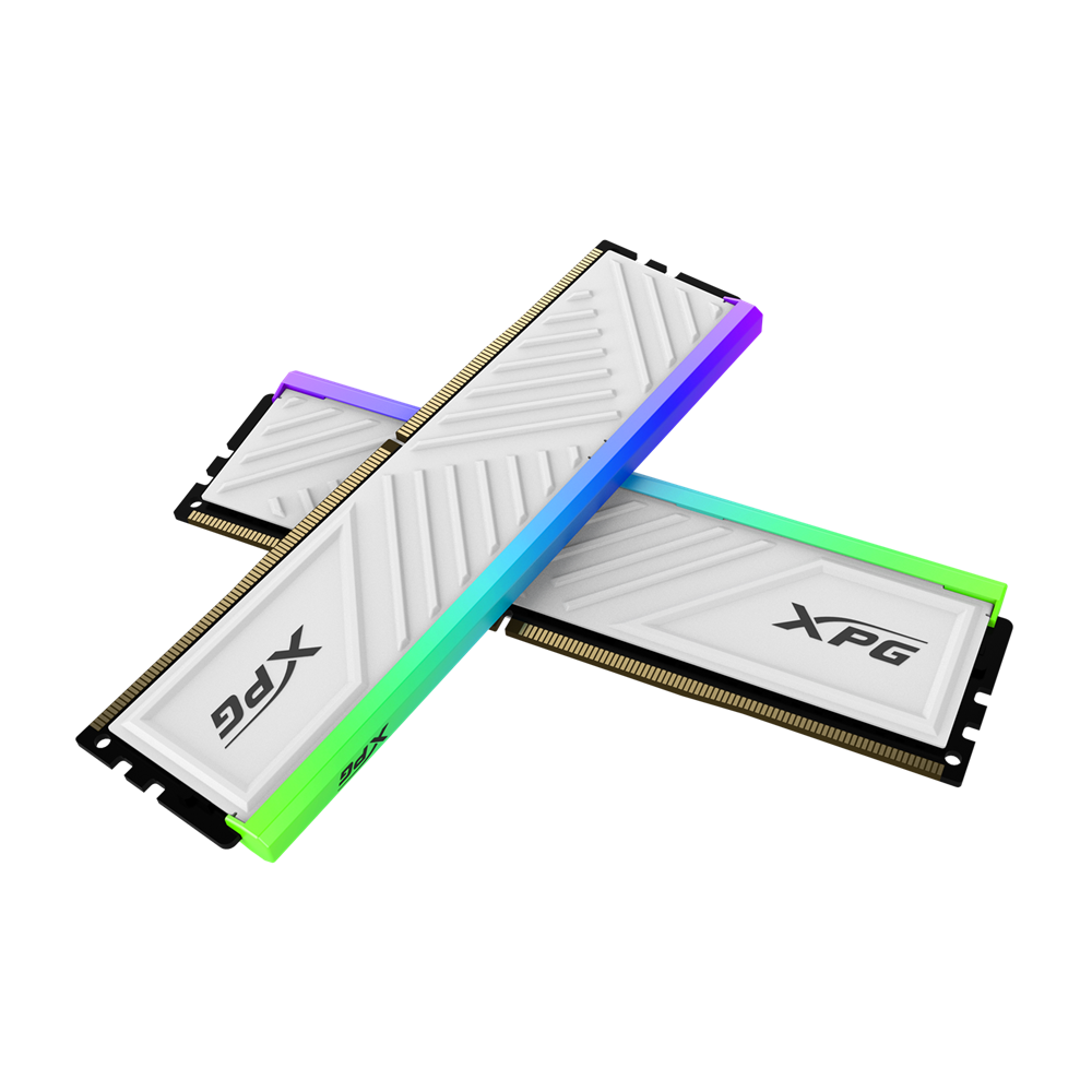XPG 16GB 3600MHz SPECTRIX D35G DDR4 RGB RAM Memory Kit (8GB x2) - White