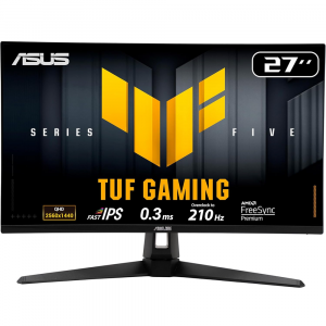 ASUS 27" TUF Gaming Series 5 - VG27AQ5A 210Hz(OC) 0.3ms Fast IPS 2K Speaker Gaming Monitor