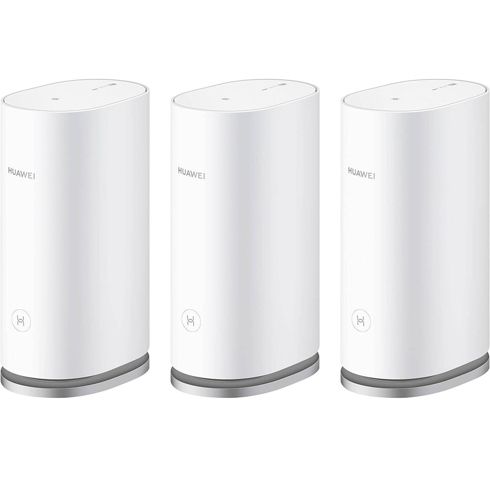 Huawei WS8100 WiFi 6 Mesh 3 AX3000 Whole Home Mesh System, 3-Pack