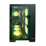 Huntkey MVP Apollo Max Mid Tower PC Case - Black, 7 Fans - Image 2