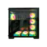 Huntkey MVP Apollo Max Mid Tower PC Case - Black, 7 Fans - Image 3