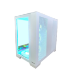 Huntkey MVP Apollo Max Mid Tower PC Case - White, 7 Fans - Image 2