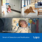 TP-Link Tapo C260 Pan/Tilt AI Home Security Wi-Fi Camera - Image 7