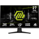 MSI 27" MAG 274F 200Hz 0.5ms FHD Rapid IPS HDR Ai Vision Gaming Monitor