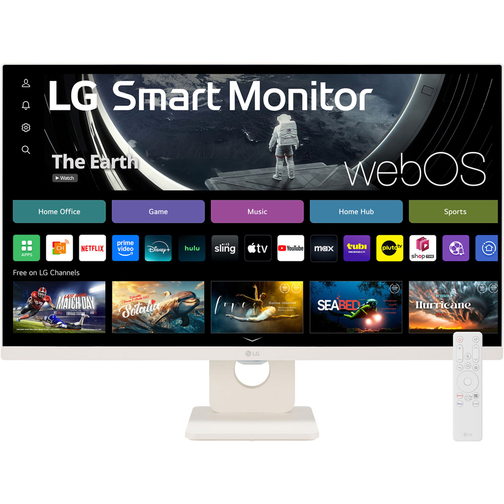 LG 27" U511SA Full HD IPS Smart Monitor with webOS, Speaker