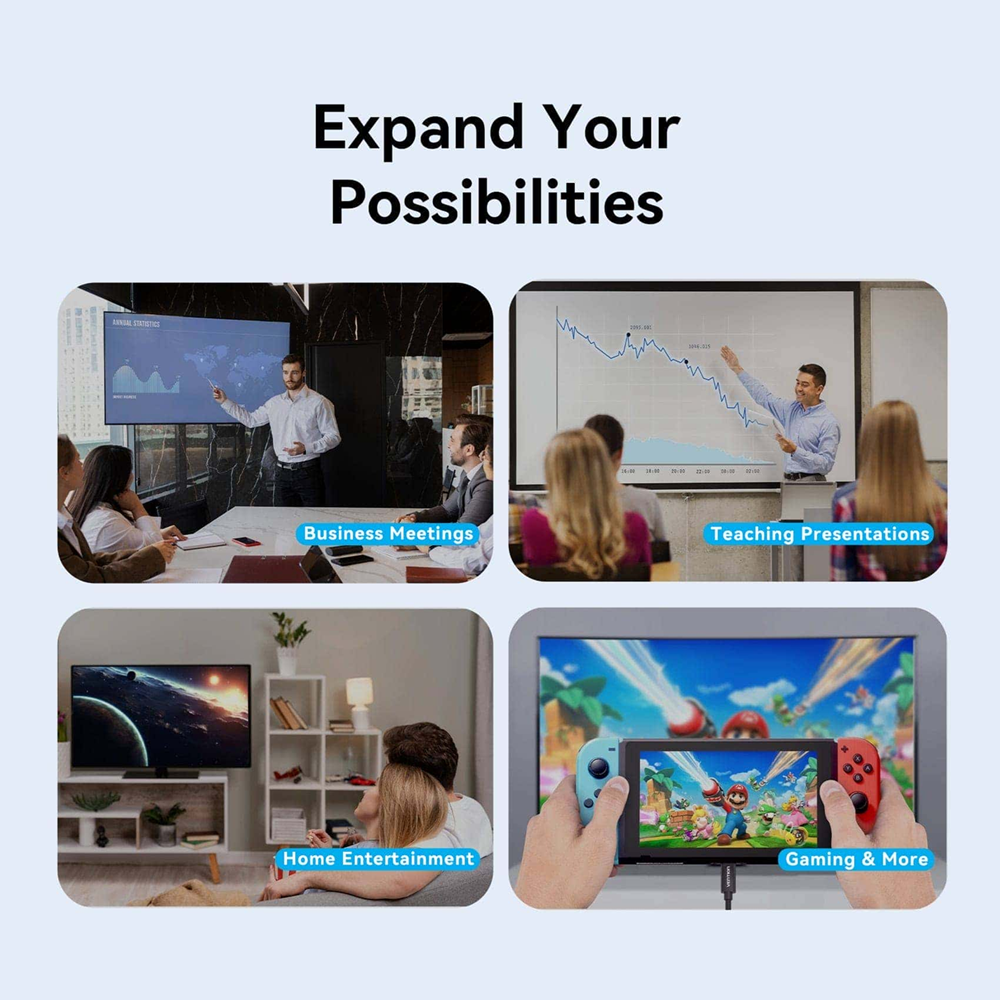 Vention ADK Wireless HDMI Transmitter and Receiver FHD 60Hz, 50m Extender - Image 10