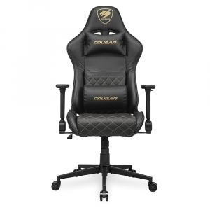 COUGAR Armor One V2 Gaming Chair PVC Leather - 120kg , GOLD