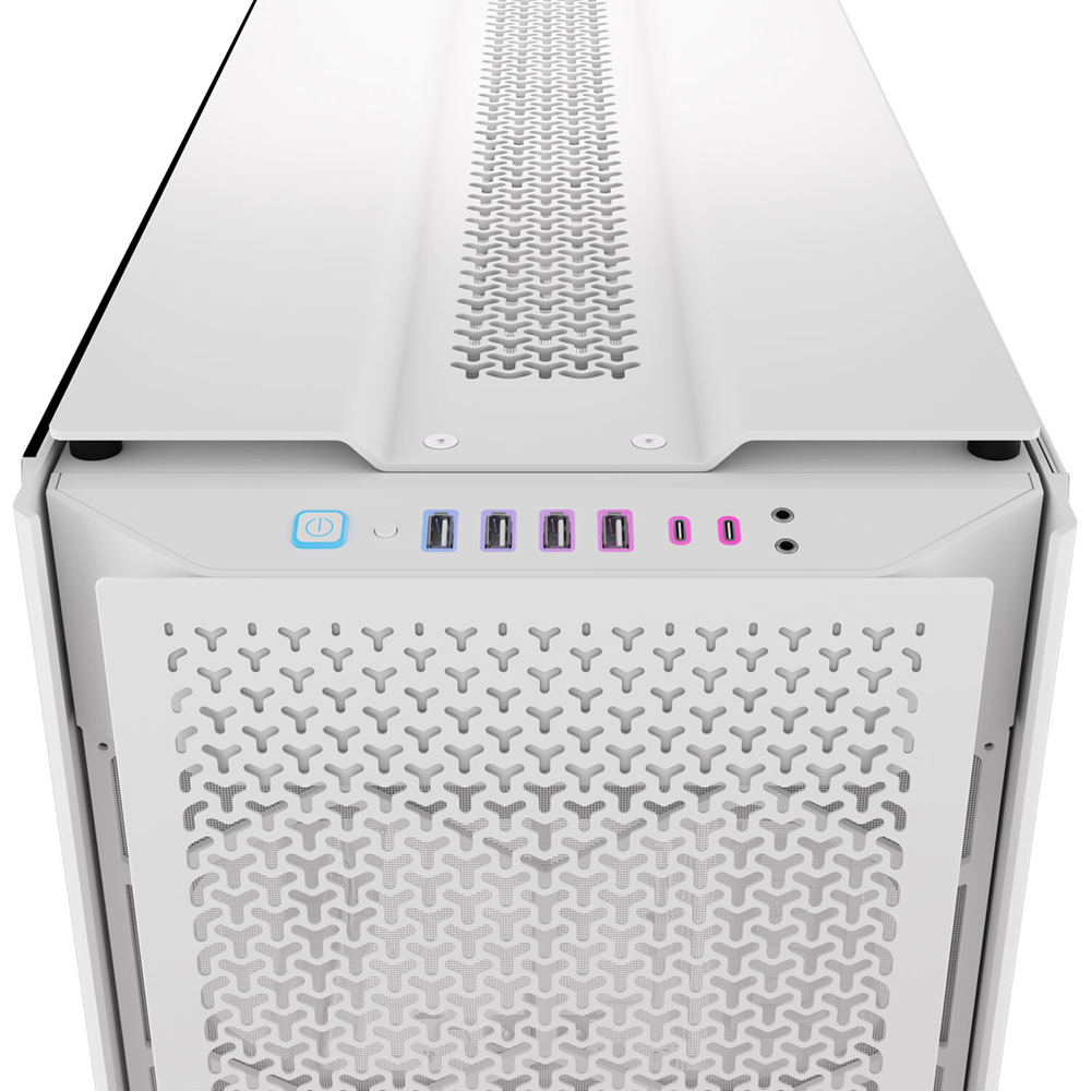 Corsair 9000D RGB AIRFLOW Super Full-Tower PC Case - White - Image 3