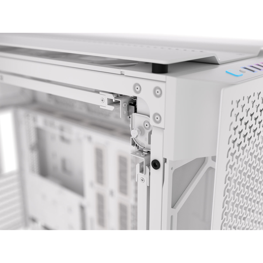 Corsair 9000D RGB AIRFLOW Super Full-Tower PC Case - White - Image 6