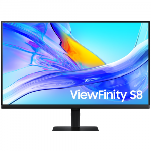 SAMSUNG 32" ViewFinity S8 D806U 4K 60Hz 5ms VA HDR PIP PBP sRGB USB-C 90W Rotatable Adjustable Monitor, 32S8