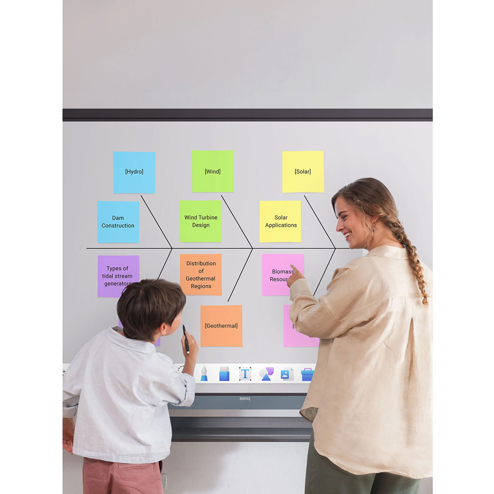 BenQ 65" Board Essential | RE6504, 4K Touchscreen Interactive Display, IPS, Speaker Commercial Monitor - Image 4