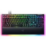 Razer BlackWidow V4 Pro - Green Clicky Switch, Wired Mechanical Gaming Keyboard with Chroma RGB