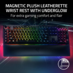 Razer BlackWidow V4 Pro - Green Clicky Switch, Wired Mechanical Gaming Keyboard with Chroma RGB - Image 2