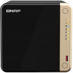 QNAP TS-464 4 Bay NAS Enclosure for Cloud Storage, 2.5GbE