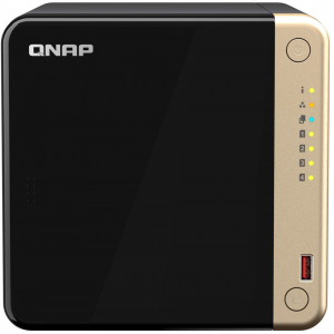 QNAP TS-464 4 Bay NAS Enclosure for Cloud Storage, 2.5GbE