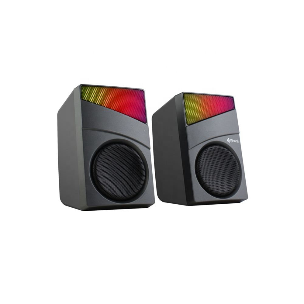 Kisonli X35 RGB Speaker USB Power with 3.5mm Audio - Image 2