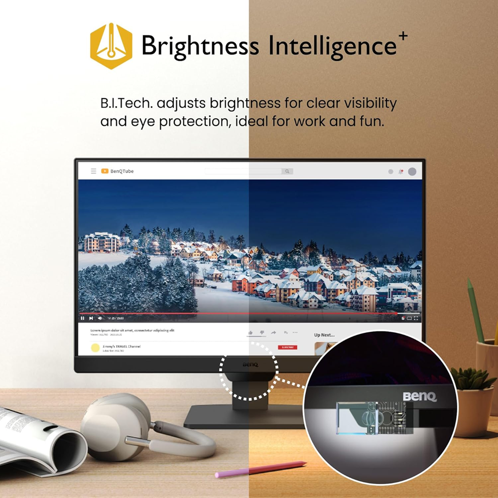 BenQ 27" GW2790Q 2K 100Hz IPS Speaker Eye-Care Monitor - Image 4