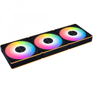 Lian Li UNI FAN CL Wireless CL120 ARGB 120mm Fan - Black (3-Pack)
