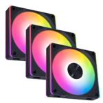 Lian Li UNI FAN CL Wireless CL120 ARGB 120mm Fan (Reverse Blade) - Black (3-Pack) - Image 2