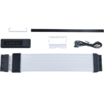 LIAN LI Strimer Wireless 24P RGB 24 Pin Extension 260mm Cable (PW24-1W-T) Black (Controller Included) - Image 3