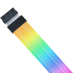 LIAN LI Strimer Wireless 24P RGB 24 Pin Extension 260mm Cable (PW24-1W-T) Black (Controller Included) - Image 2