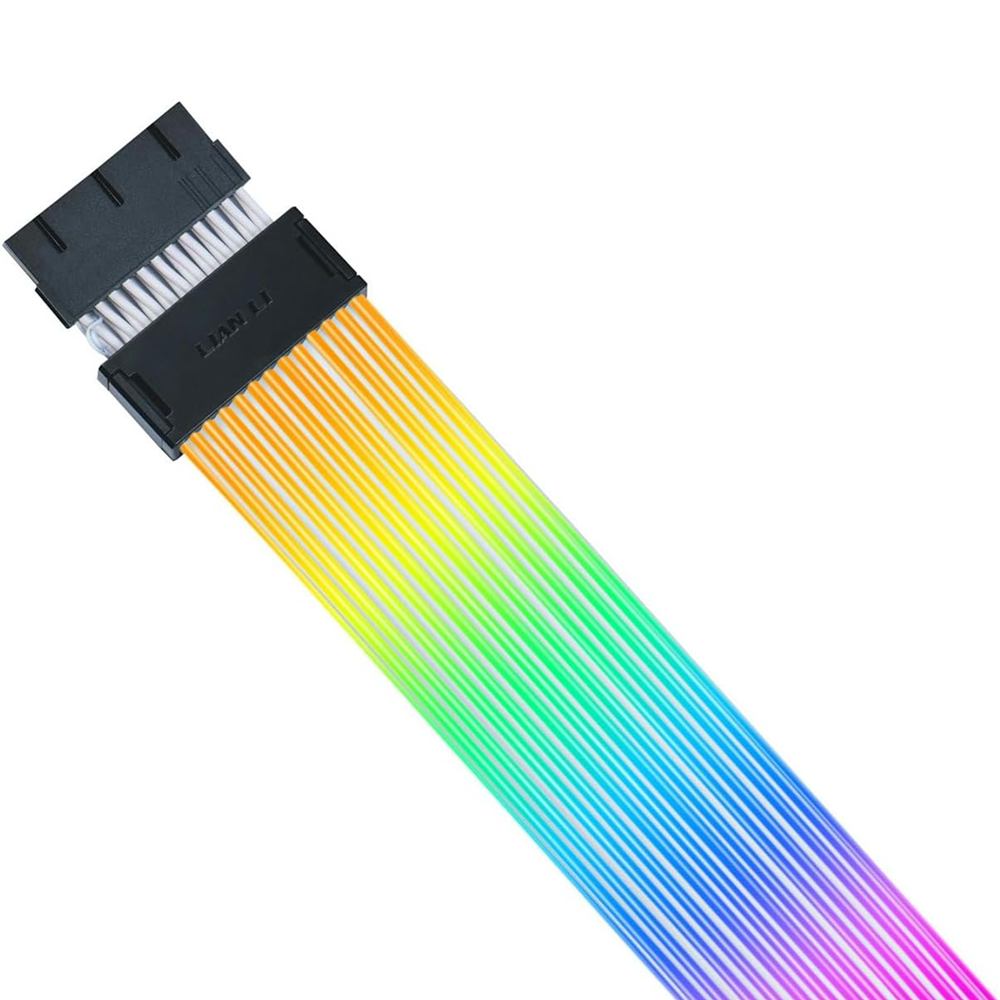 LIAN LI Strimer Wireless 24P RGB 24 Pin Extension 260mm Cable (PW24-1W-T) Black (Controller Included) - Image 2