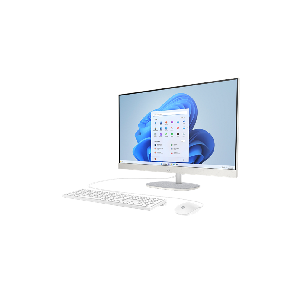 HP 27" AIO Desktop PC NT 27-cr0012ne - White, Intel i7-1355U 8GB 512GB FHD WIN 11 PRO - Image 4