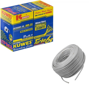 Kuwes CAT6 Cable Roll, Network Ethernet RJ45, 100m