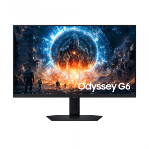 SAMSUNG 27" Odyssey G6 FG600 350Hz 1ms 2K Fast IPS HDMI 2.1 Gaming Monitor, 27G6