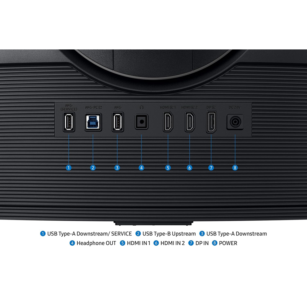 SAMSUNG 37" Odyssey G7 FG750 Curved 4K 165Hz 1ms VA HDR600 HDMI 2.1 Adjustable Gaming Monitor, 37G7 - Image 6