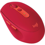 Logitech M590 Multi-Device Silent Mouse (Wireless & Bluetooth) - Ruby - Image 2