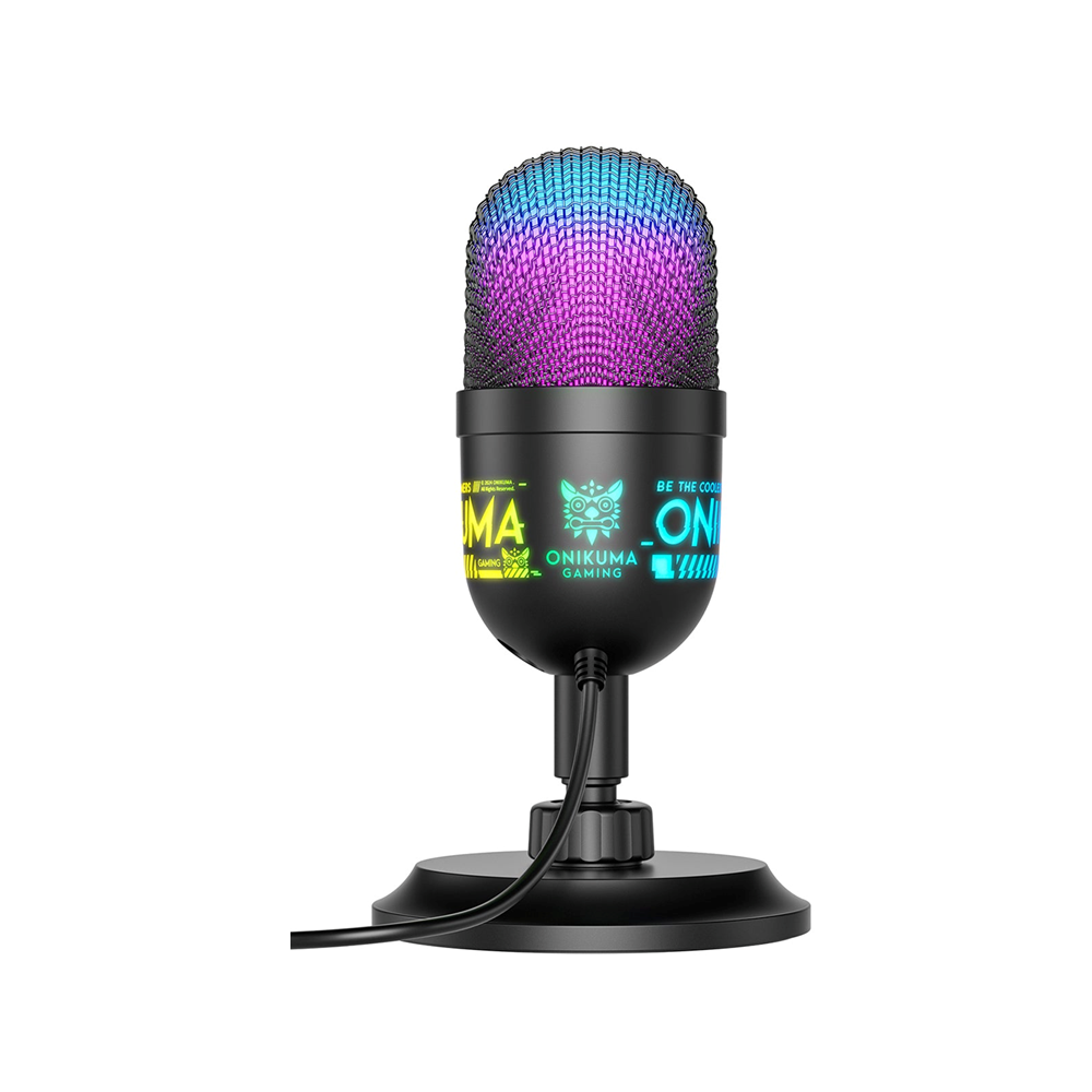 Onikuma M930 Studio RGB Microphone with 48KHz Capture & Smart Monitoring - Black - Image 2