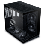 LIAN LI O11 Dynamic Mini V2 ATX Mid Tower PC Case - Black - Image 2