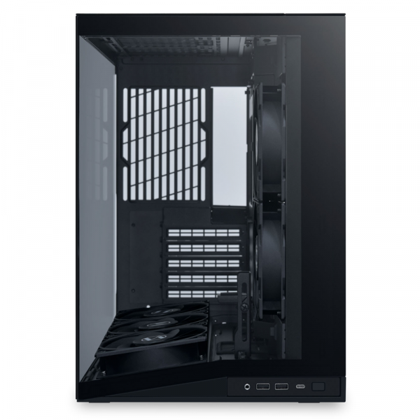 LIAN LI O11 Dynamic Mini V2 ATX Mid Tower PC Case - Black - Image 3