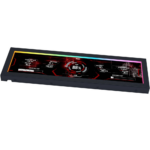 Lian Li US88v1 8.8" Universal Screen for PC - Adjustable Mounting Display Panel, Black - Image 2