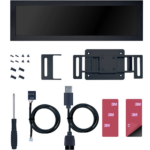 Lian Li US88v1 8.8" Universal Screen for PC - Adjustable Mounting Display Panel, Black - Image 5