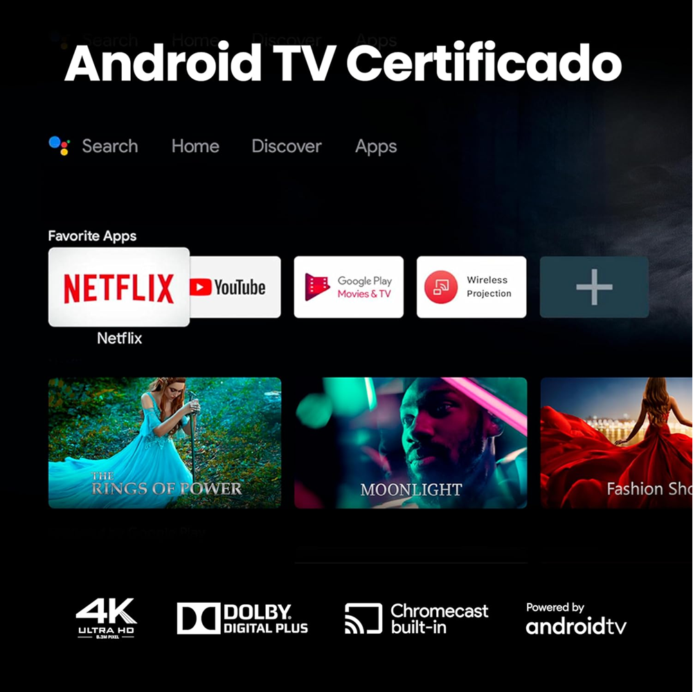 BenQ W4100i 4K HDR LED Smart Projector with 100% DCI-P3 & AI Cinema - Image 7