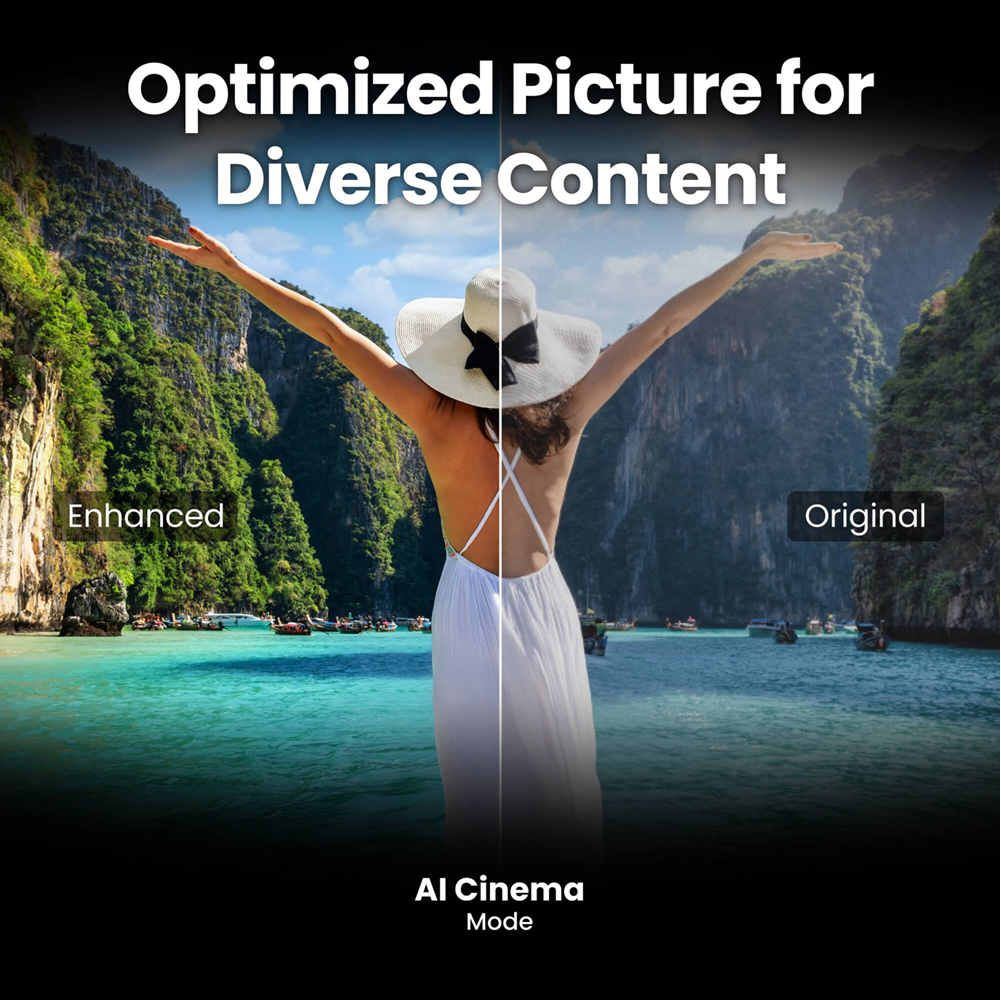 BenQ W4100i 4K HDR LED Smart Projector with 100% DCI-P3 & AI Cinema - Image 9