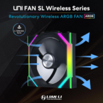 Lian Li UNI FAN SL Wireless 120 ARGB 120mm Fan - Black (1-Pack) - Image 2