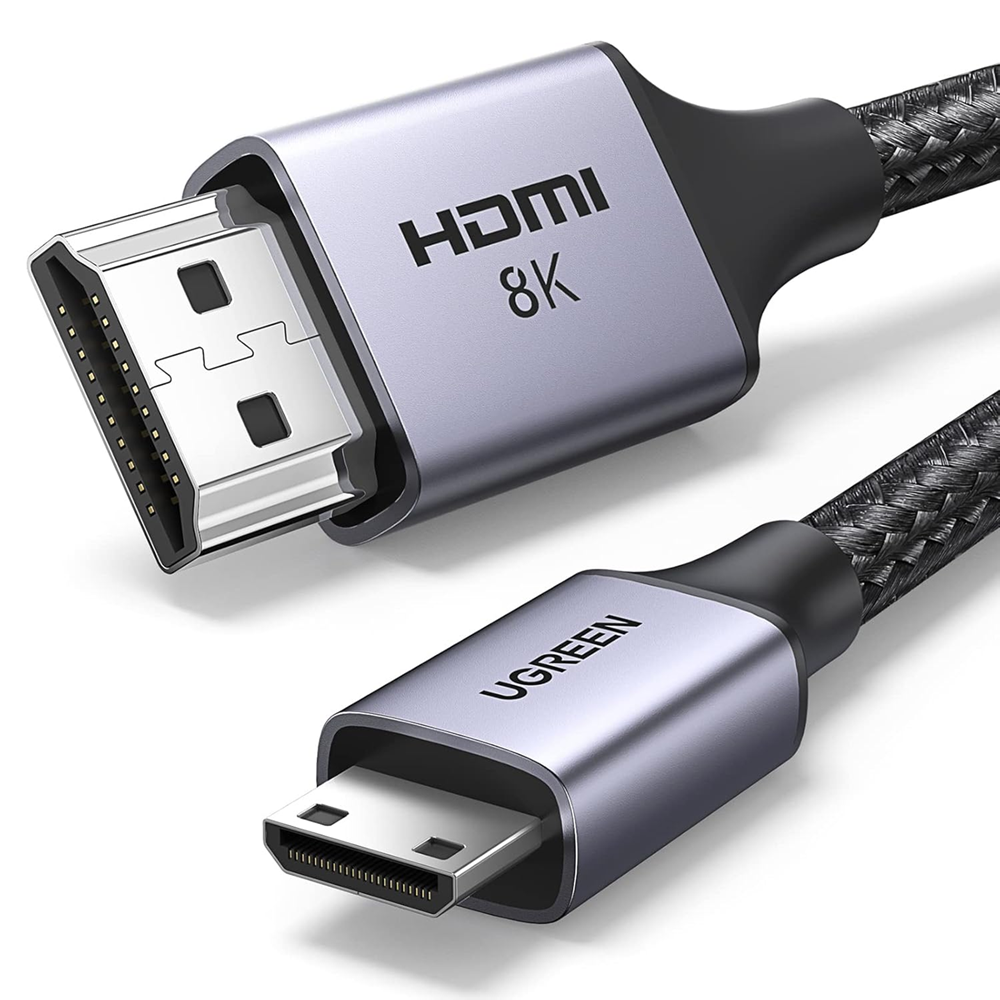 UGREEN HD163 Mini HDMI to HDMI 2.1 8K Cable, 2m