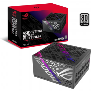 ASUS ROG Strix 1200W Platinum ATX 3.1 PCIe 5.1 PSU Power Supply (GaN MOSFET )